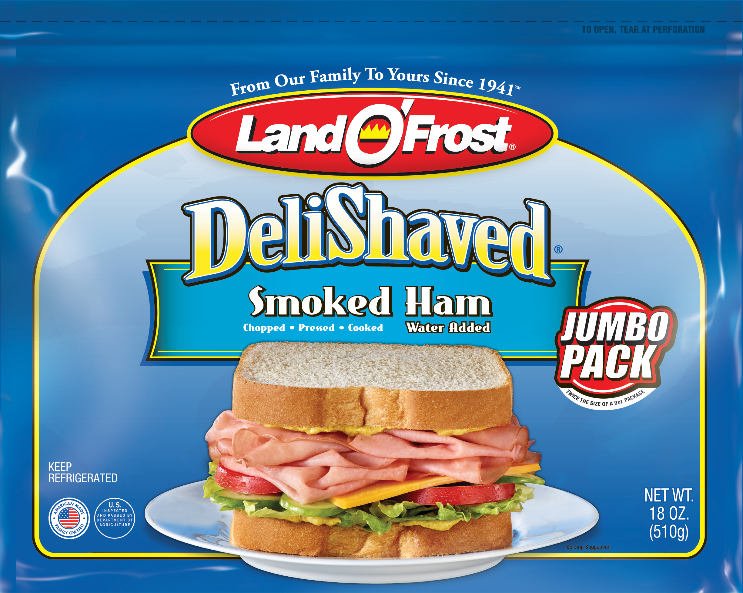 Smoked Ham - ds 18 OZ