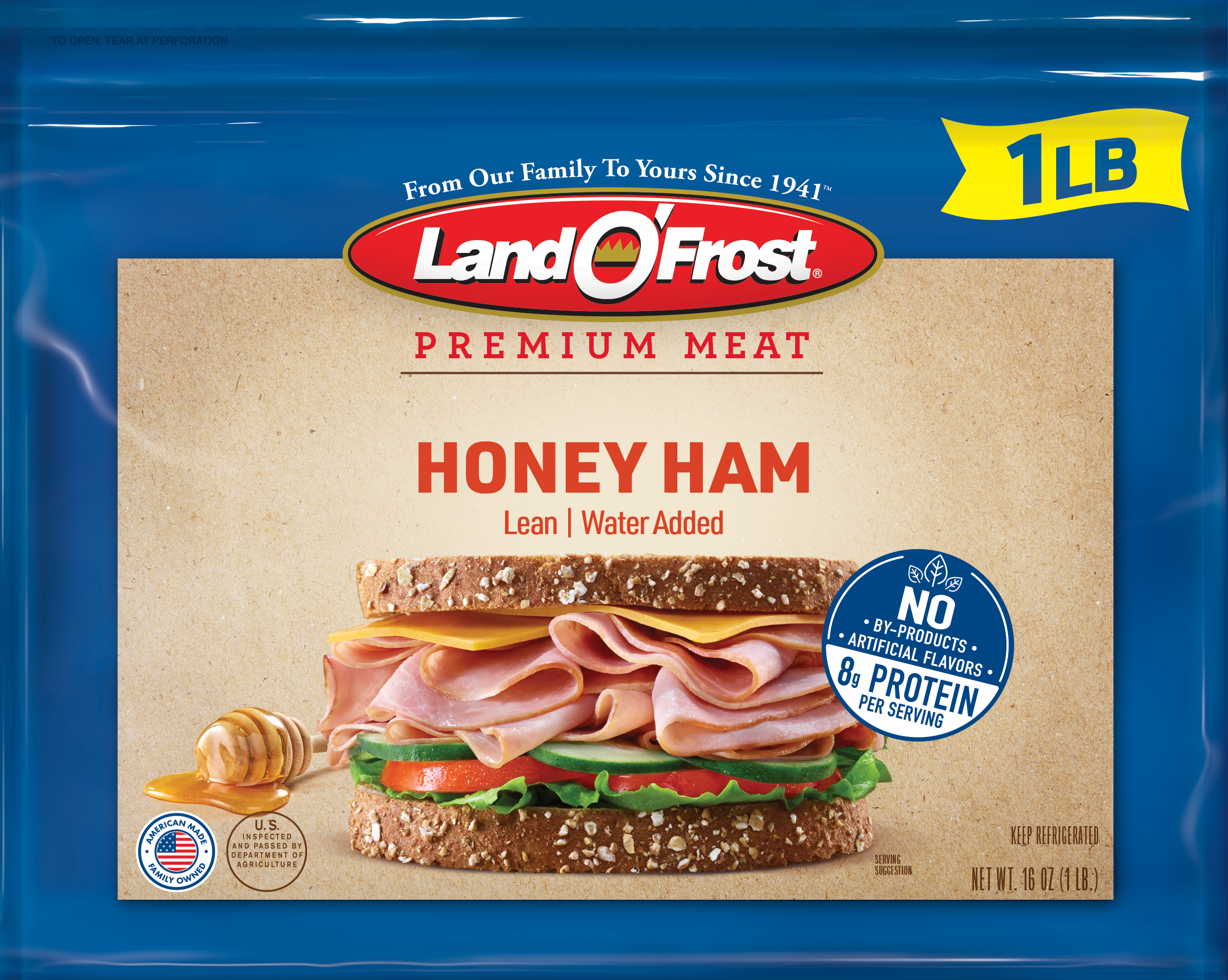 Premium - Honey Ham - pr 1lb