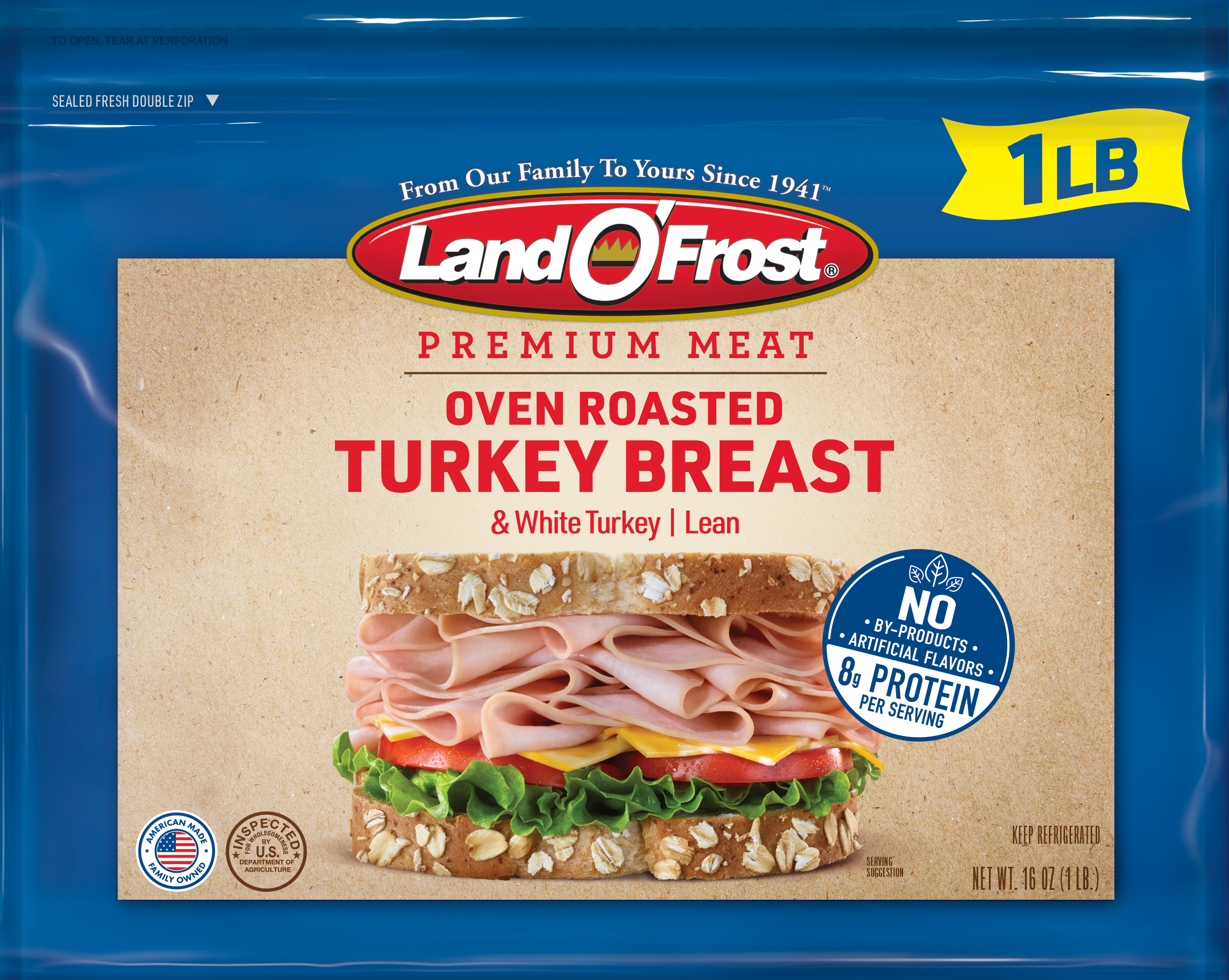 Premium - Oven Roasted Turkey Breast - 1lb